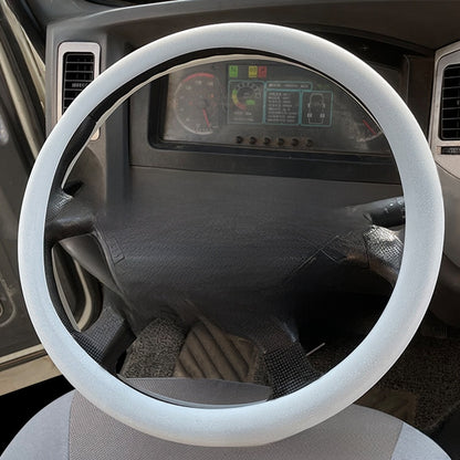 Silicone steering wheel cover