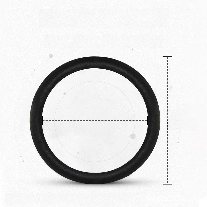 Silicone steering wheel cover