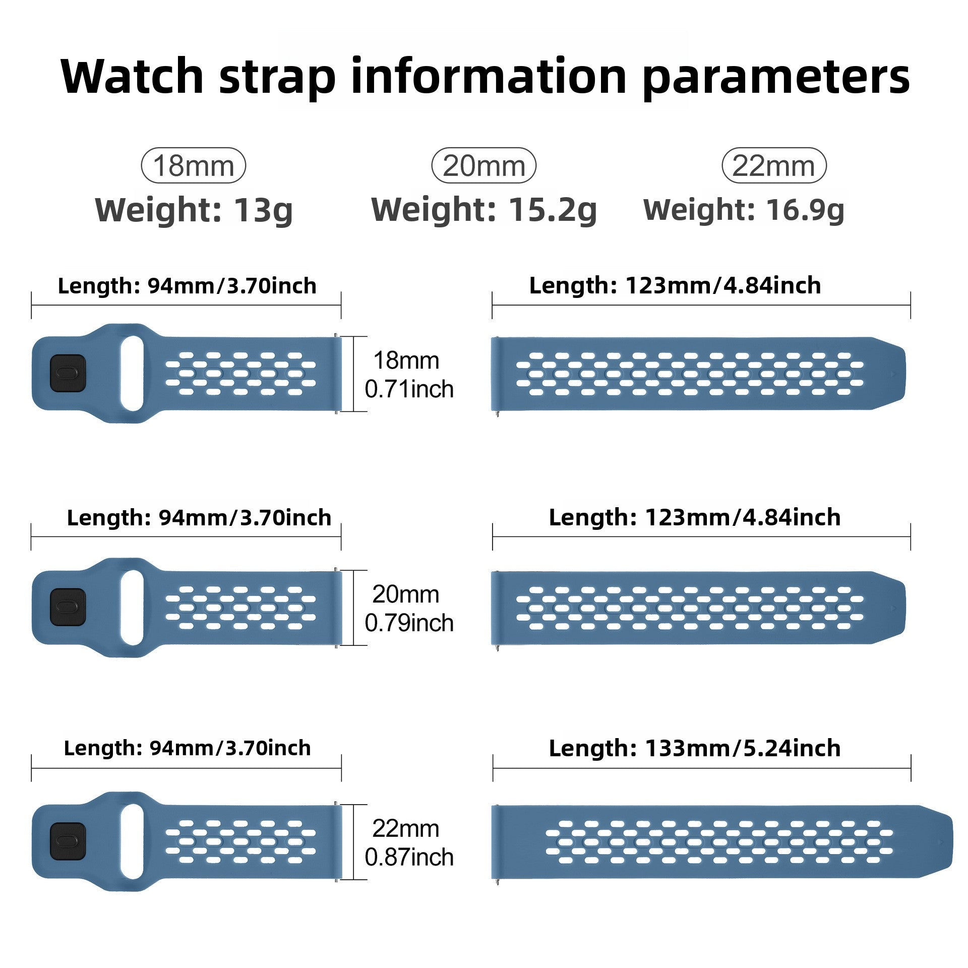 Silicone strap