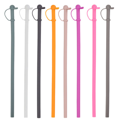 Silicone straw cap