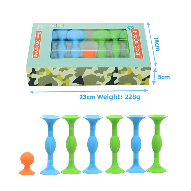 Silicone Suction Cup Dart Game Set