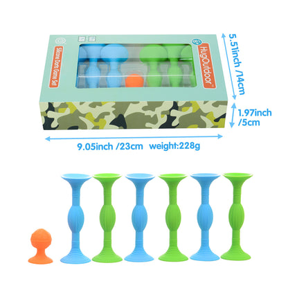 Silicone Suction Cup Dart Game Set