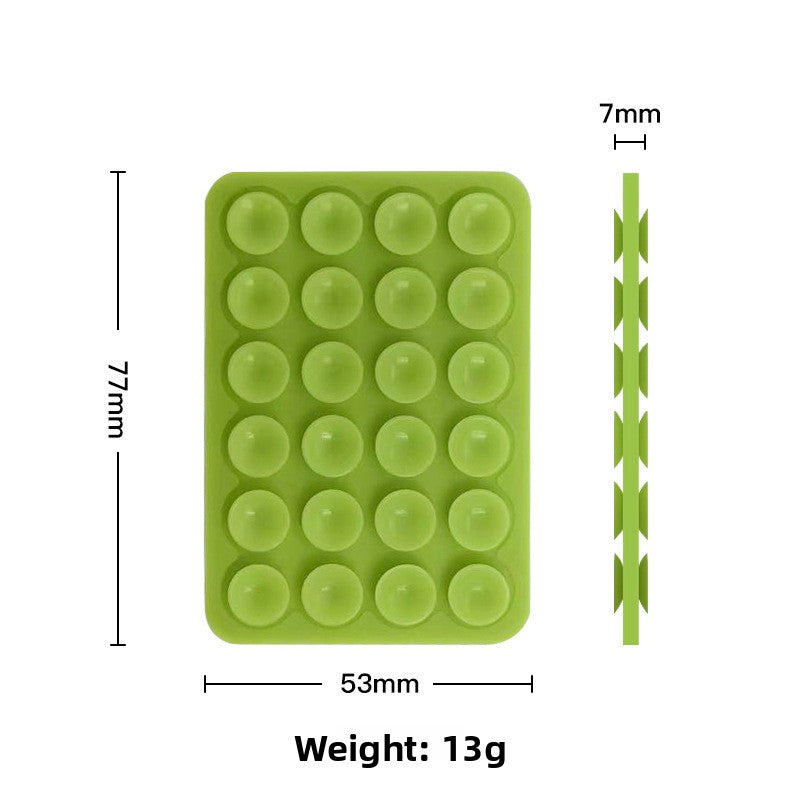 Silicone suction cup phone