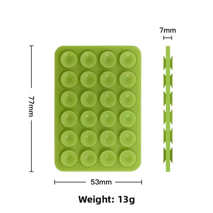 Silicone suction cup phone