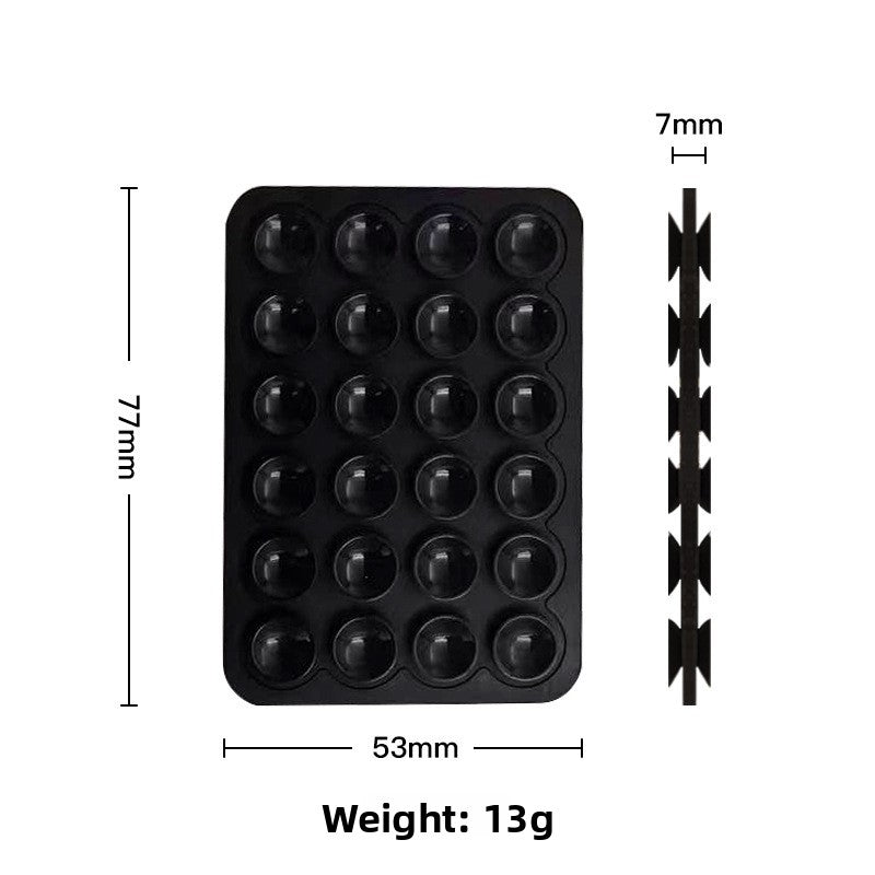 Silicone suction cup phone
