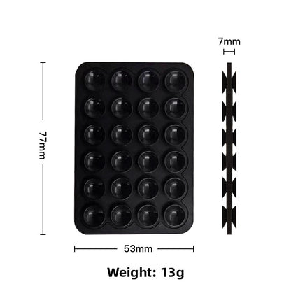 Silicone suction cup phone