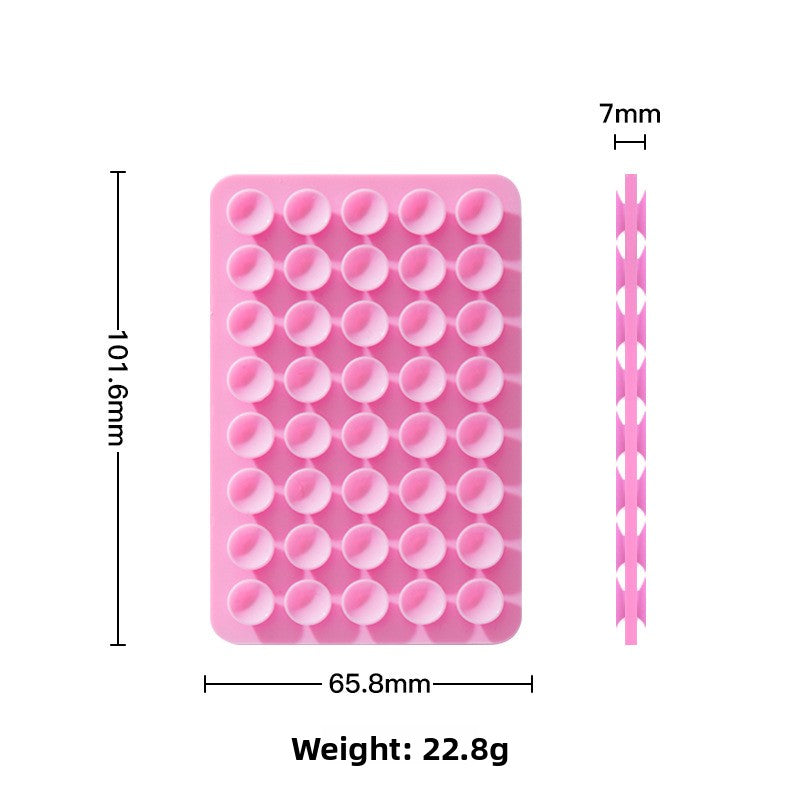 Silicone suction cup phone