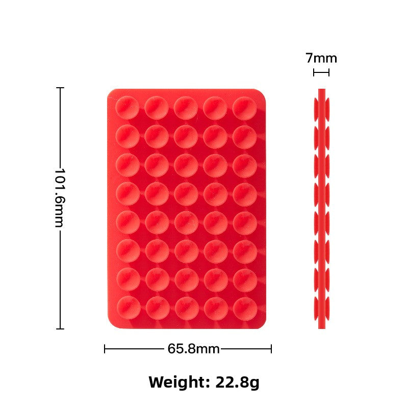 Silicone suction cup phone