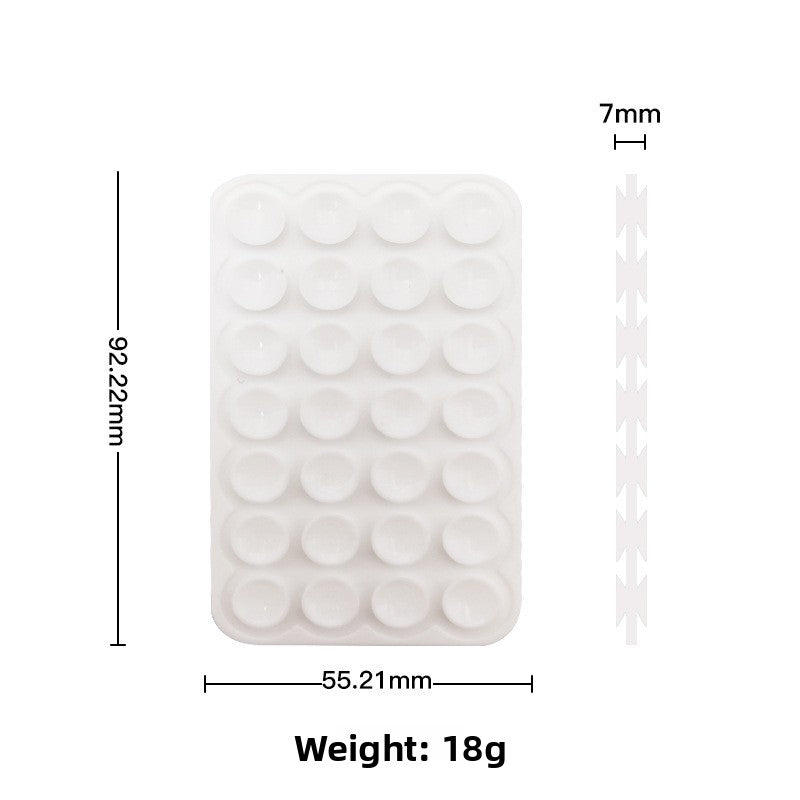 Silicone suction cup phone