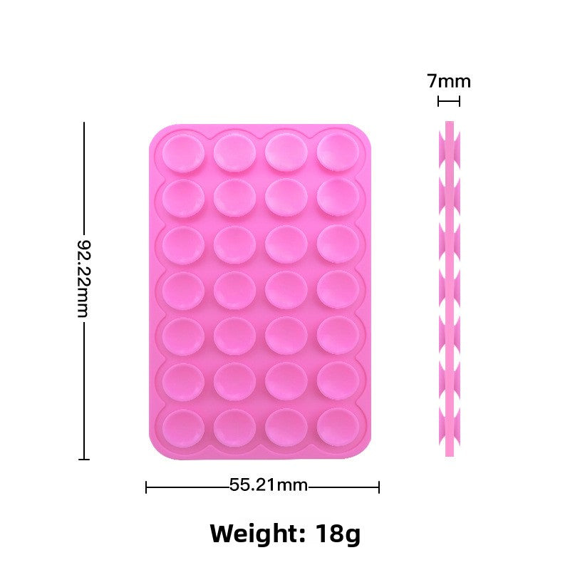 Silicone suction cup phone