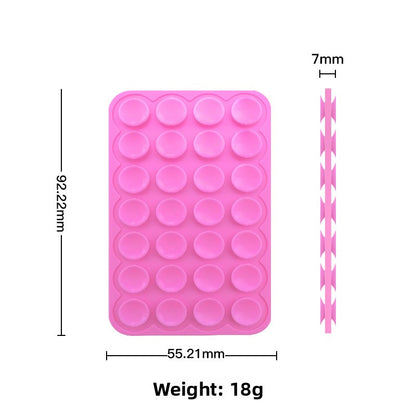 Silicone suction cup phone