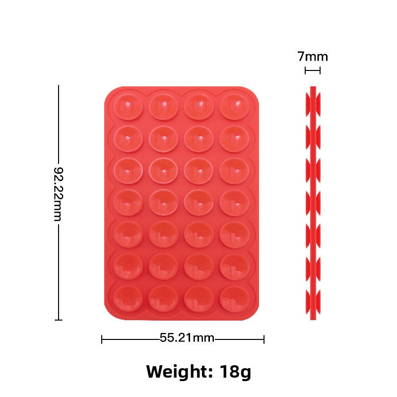 Silicone suction cup phone