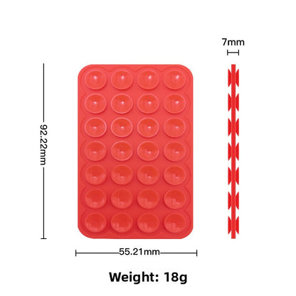 Silicone suction cup phone