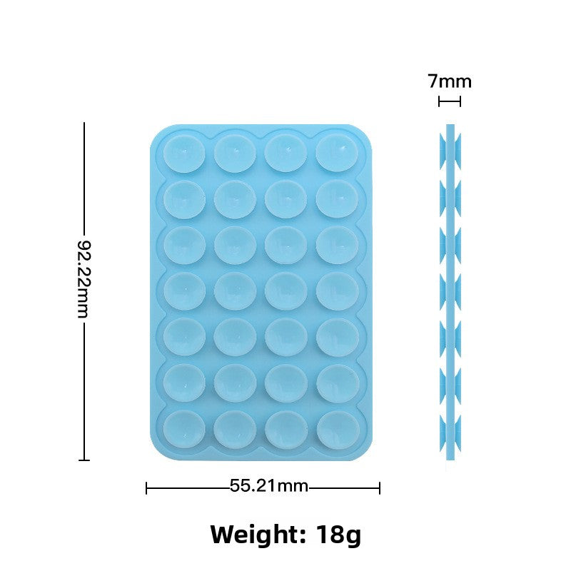 Silicone suction cup phone