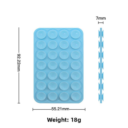Silicone suction cup phone