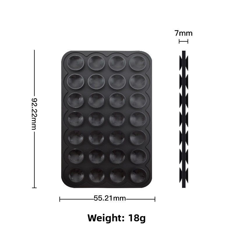 Silicone suction cup phone