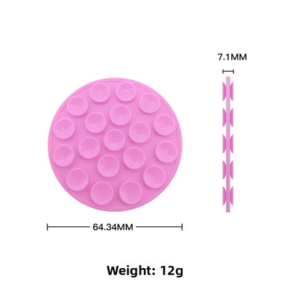 Silicone suction cup phone