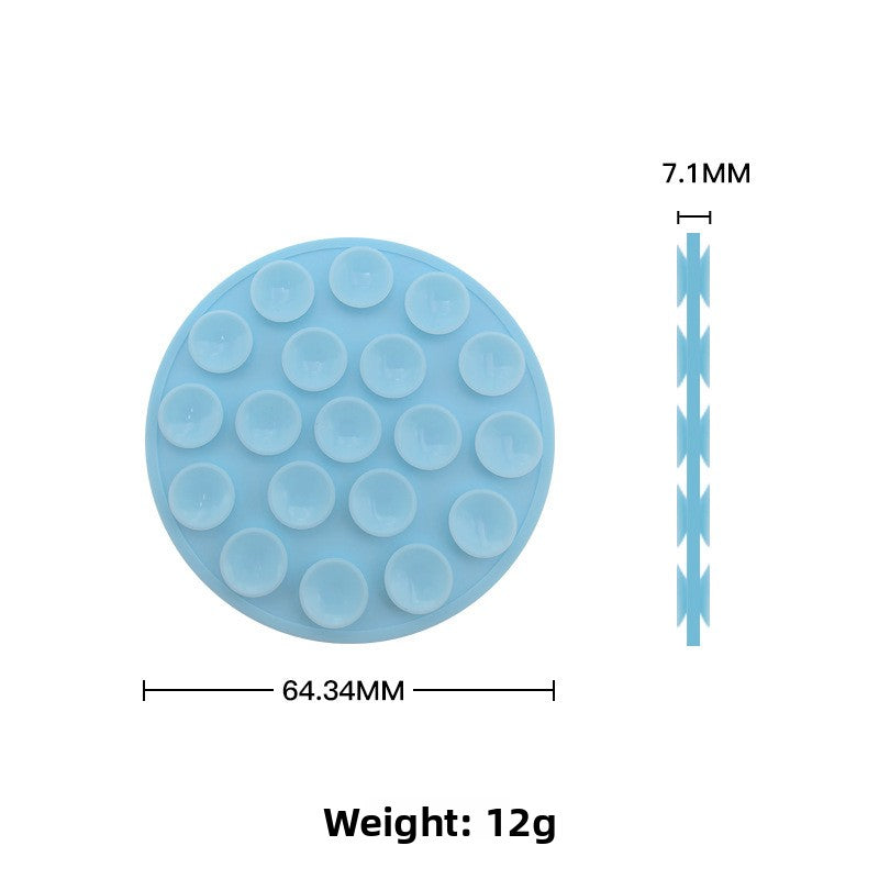 Silicone suction cup phone