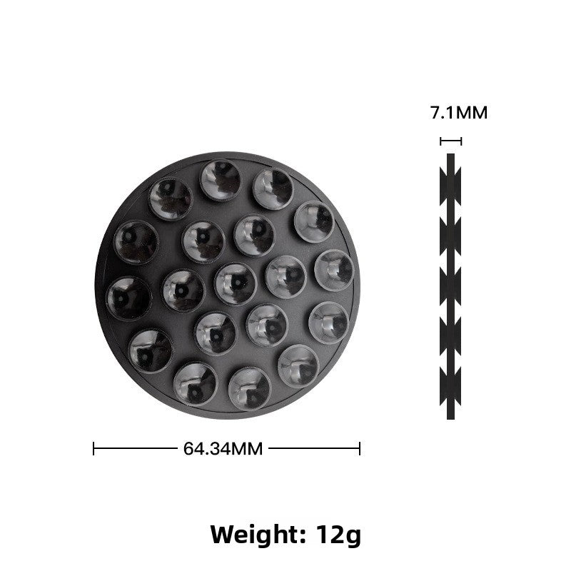 Silicone suction cup phone