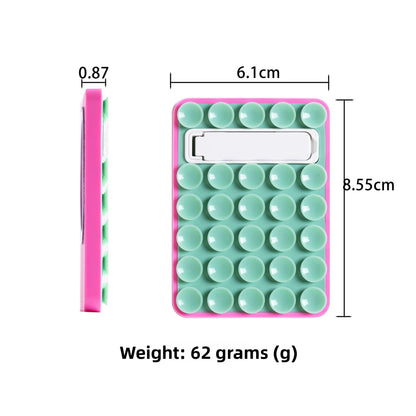 Silicone suction cup phone