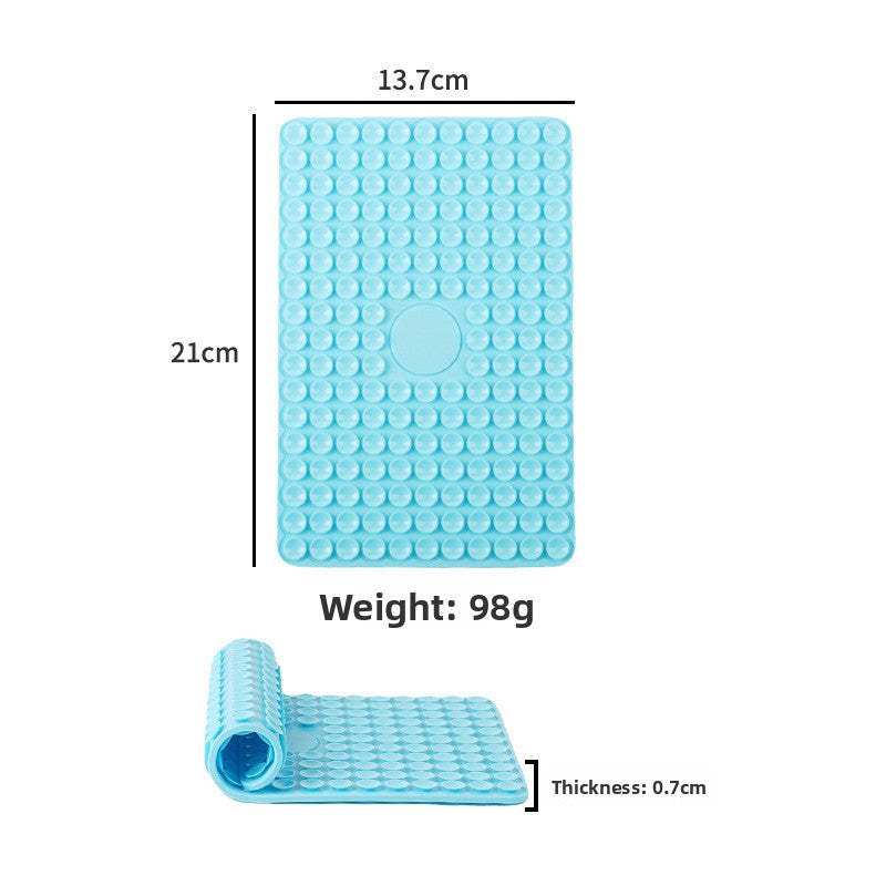Silicone suction cup phone