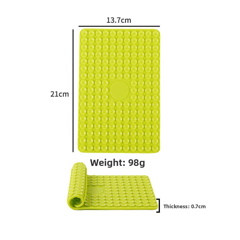 Silicone suction cup phone