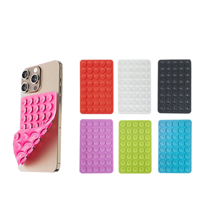 Silicone suction cup phone
