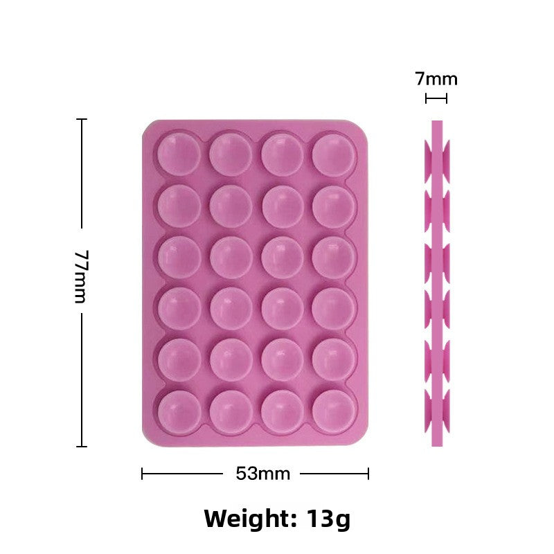 Silicone suction cup phone