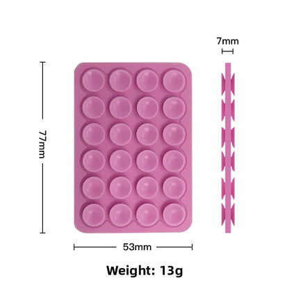Silicone suction cup phone