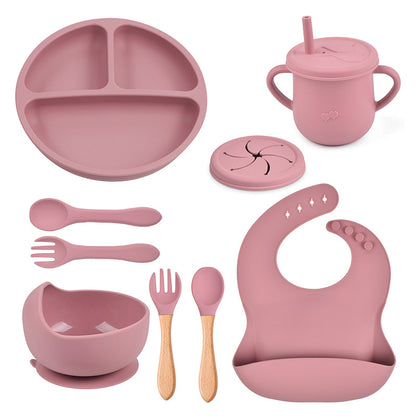 silicone tableware set