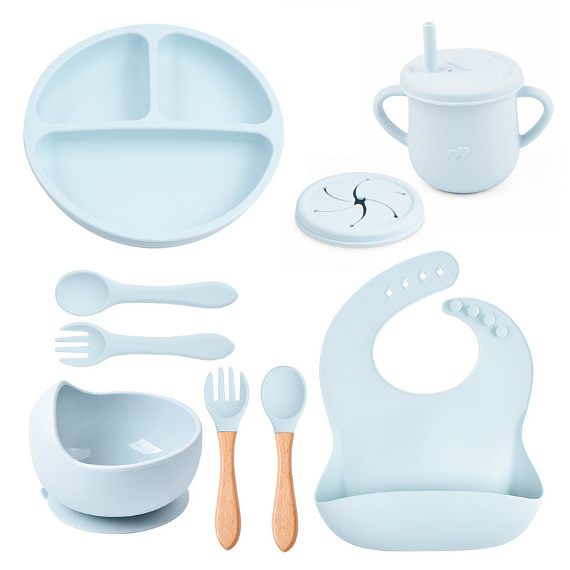 silicone tableware set