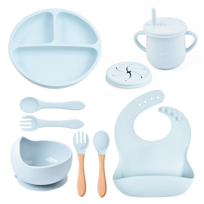 silicone tableware set