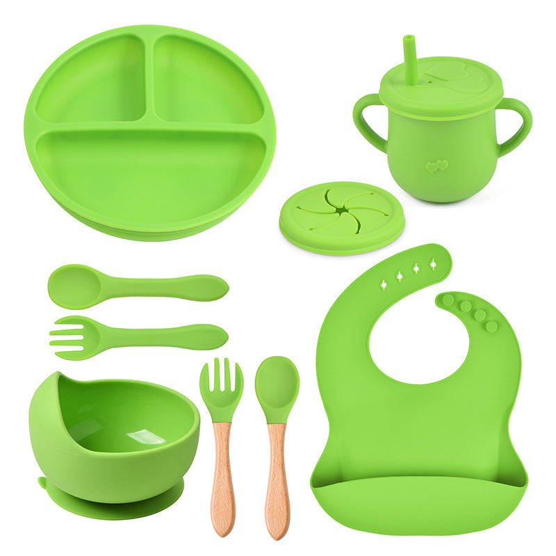 silicone tableware set