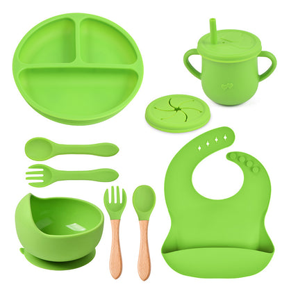 silicone tableware set