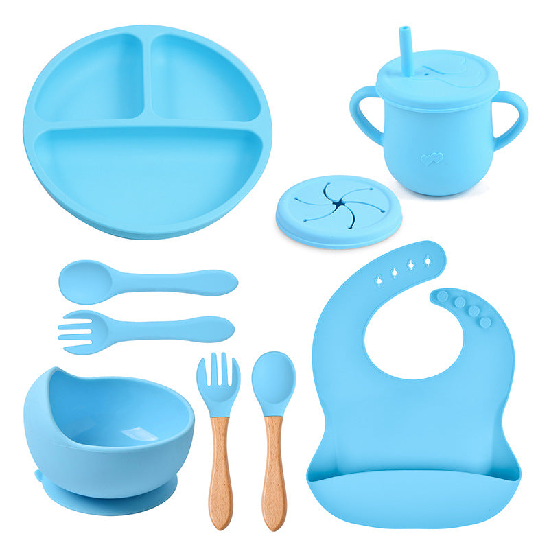 silicone tableware set