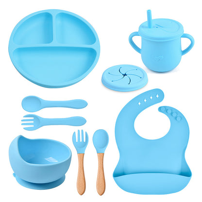 silicone tableware set