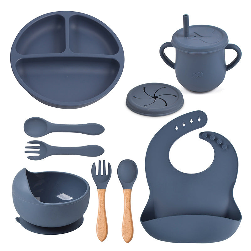 silicone tableware set