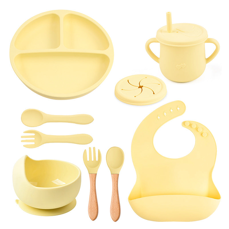 silicone tableware set