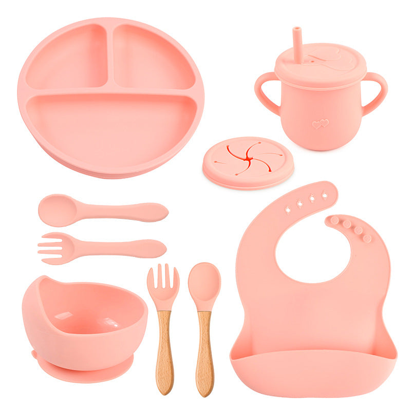 silicone tableware set