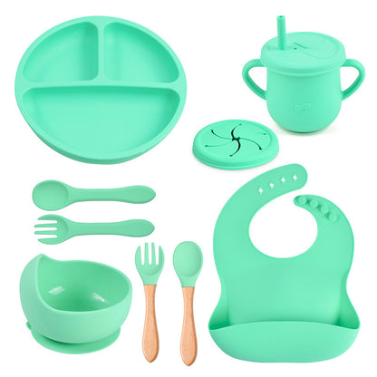silicone tableware set
