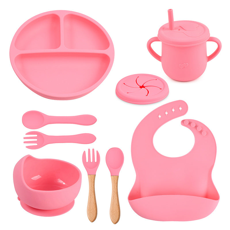 silicone tableware set