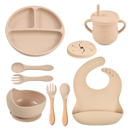 silicone tableware set