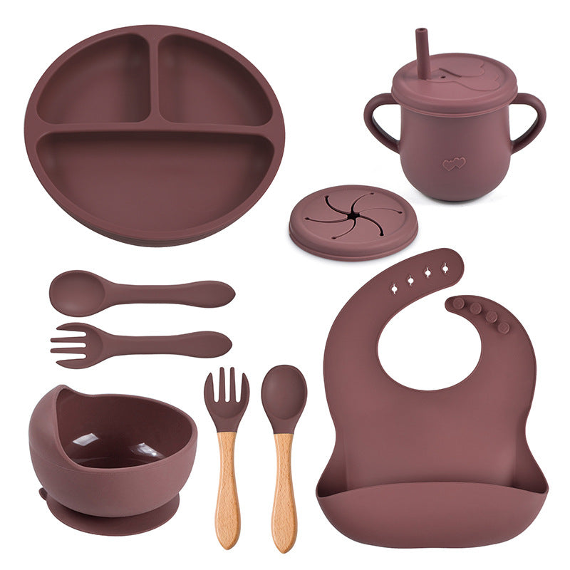 silicone tableware set