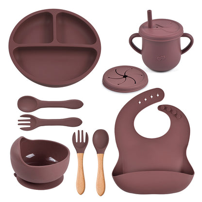 silicone tableware set