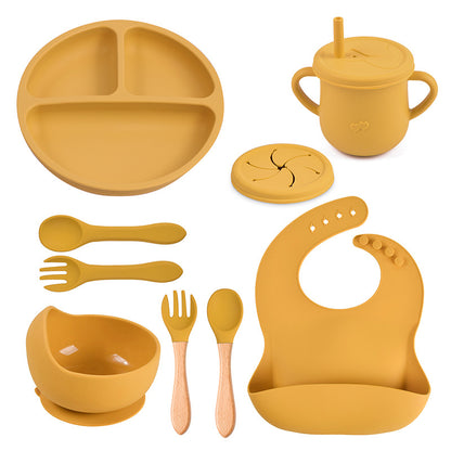silicone tableware set