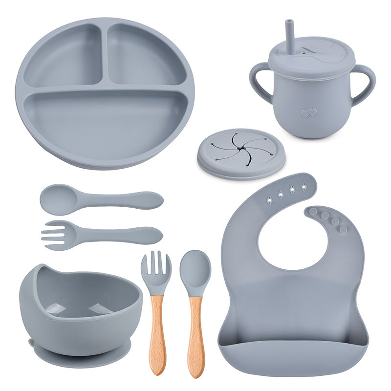silicone tableware set