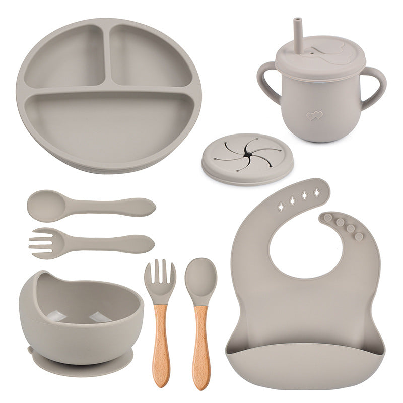 silicone tableware set