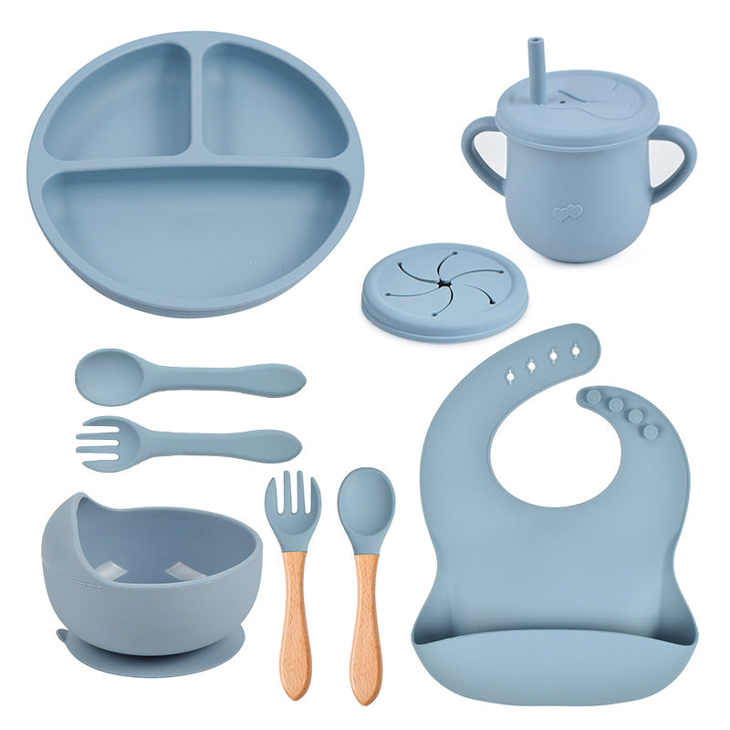 silicone tableware set