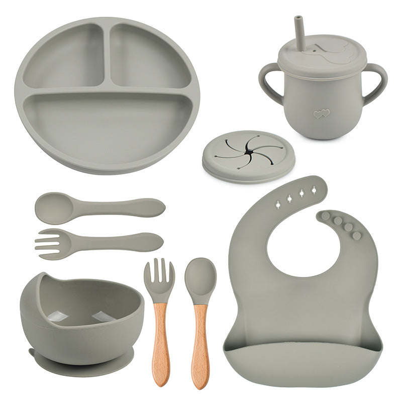 silicone tableware set
