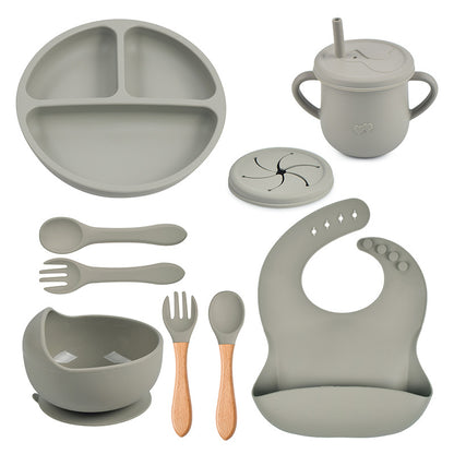 silicone tableware set